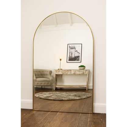 Espejo Grande Moderno con Marco Dorado (180 x 119 cm) – ¡Aprovecha nuestra Oferta Exclusiva!