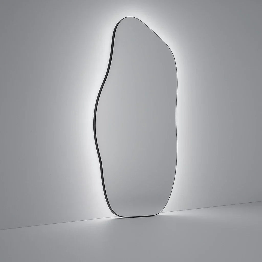 Espejo de Cuerpo Completo Lopazzi con Algodón Orgánico y Luz LED Ajustable – 115 x 60 cm – ¡Aprovecha la Oferta!